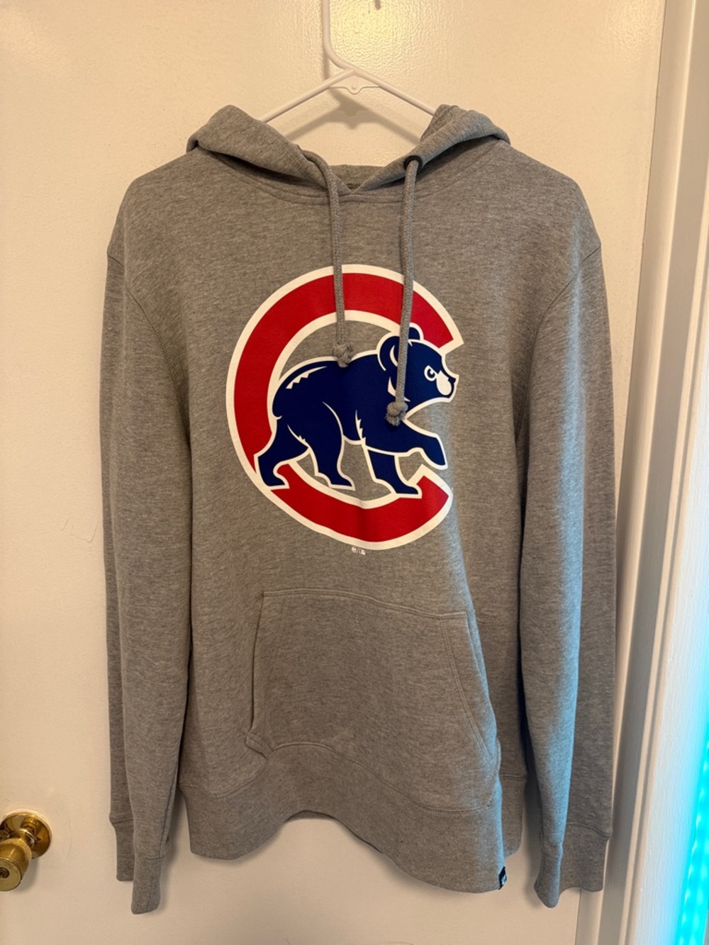 ‘47 brand Gray Chicago Cubs Pullover Hoodie